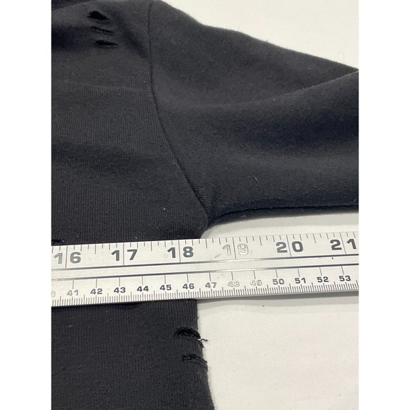 Alison Andrews Distressed Tunic Sweatshirt - Picture 6 of 8